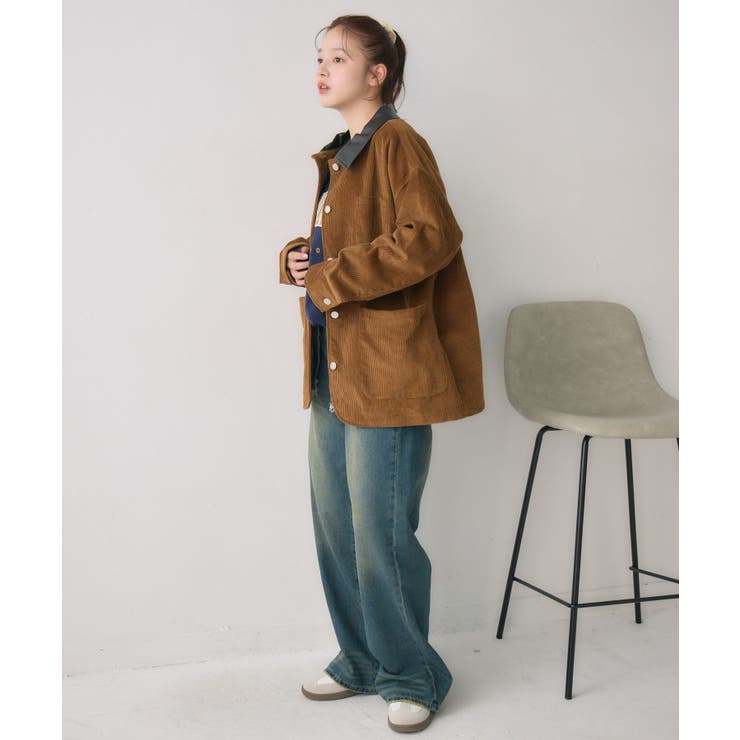 コーデュロイカバーオール | RETRO GIRL | 詳細画像24 