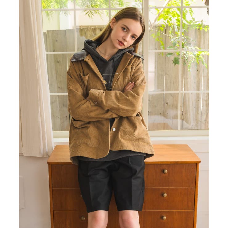 美品✨ AURALEE カバーオール　コーデュロイ　L ブラウン COMON＋（コモンプラス） カバーオール コーデュロイ オーバーサイズ