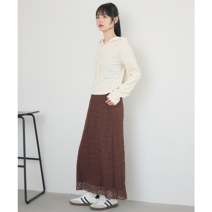 フード付CTカーデ | RETRO GIRL | 詳細画像14