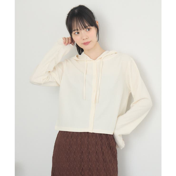 フード付CTカーデ | RETRO GIRL | 詳細画像15
