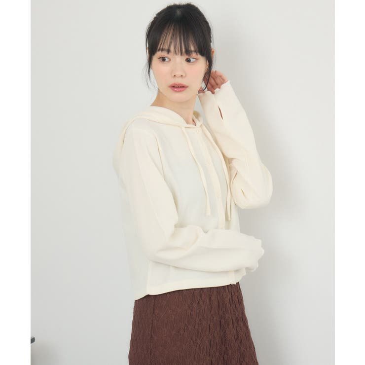 フード付CTカーデ | RETRO GIRL | 詳細画像16