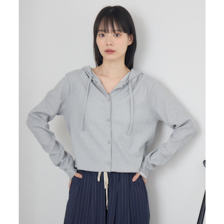 フード付CTカーデ | RETRO GIRL | 詳細画像31