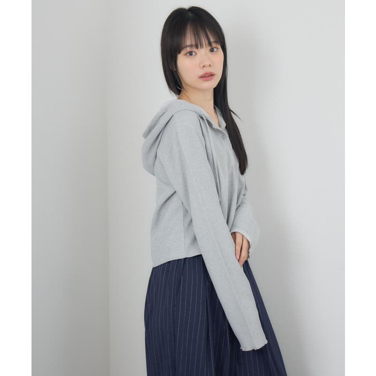 フード付CTカーデ | RETRO GIRL | 詳細画像32