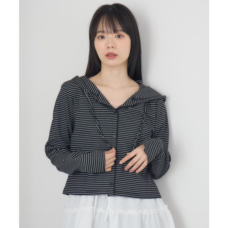 フード付CTカーデ | RETRO GIRL | 詳細画像7