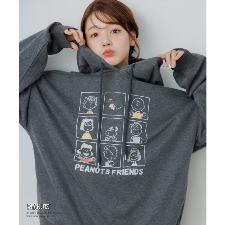 PEANUTSフーディパーカー | RETRO GIRL | 詳細画像8 