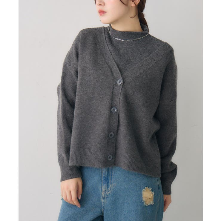 NTタンク×カーデSET | RETRO GIRL | 詳細画像1 