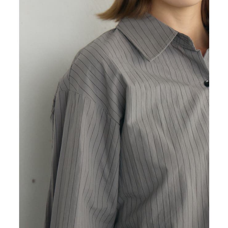 ストライプウエストリボンシャツ | RETRO GIRL | 詳細画像31 