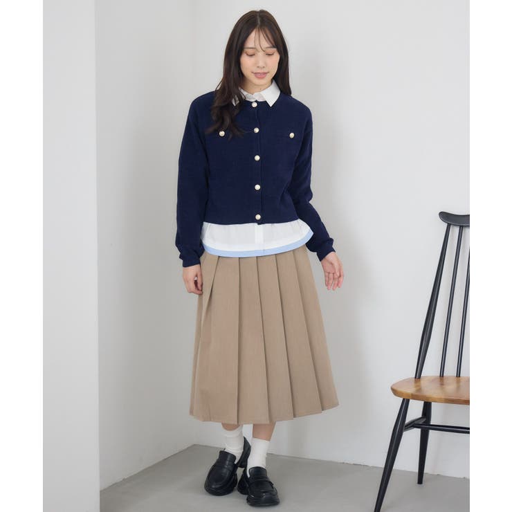 モール金釦カーデ | RETRO GIRL | 詳細画像16 