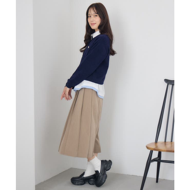 モール金釦カーデ | RETRO GIRL | 詳細画像19 