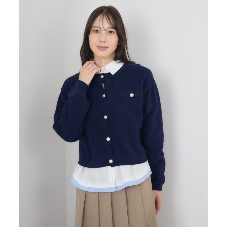 モール金釦カーデ | RETRO GIRL | 詳細画像20 