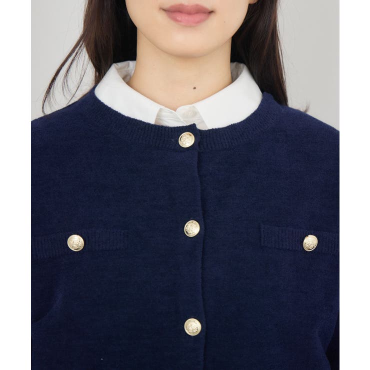 モール金釦カーデ | RETRO GIRL | 詳細画像24 