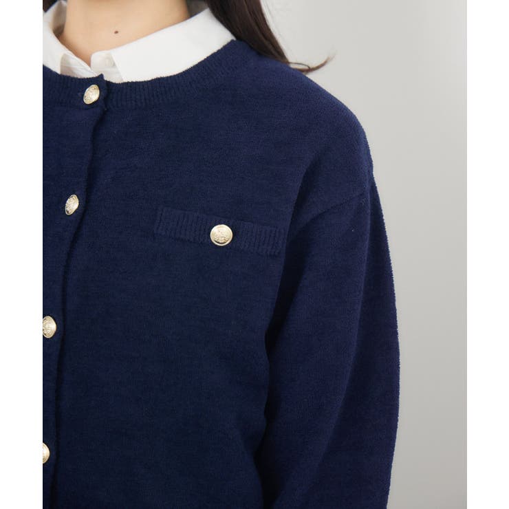 モール金釦カーデ | RETRO GIRL | 詳細画像26 