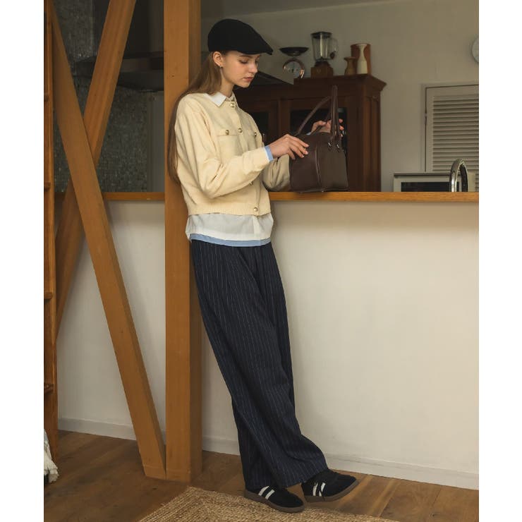 モール金釦カーデ | RETRO GIRL | 詳細画像6 