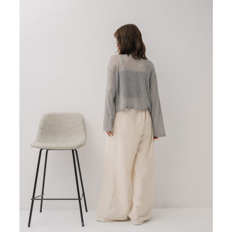 【前後2way】肩スリットメランジカーデ | RETRO GIRL | 詳細画像23 