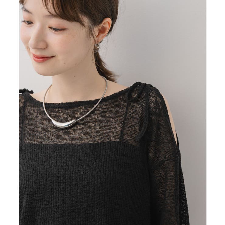 【前後2way】肩スリットメランジカーデ | RETRO GIRL | 詳細画像29 