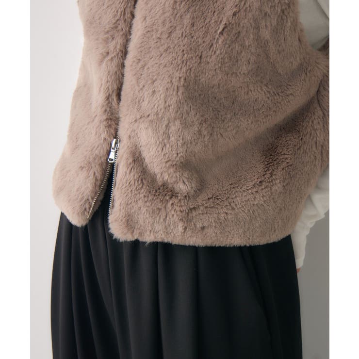 ファーショートベスト | RETRO GIRL | 詳細画像29 