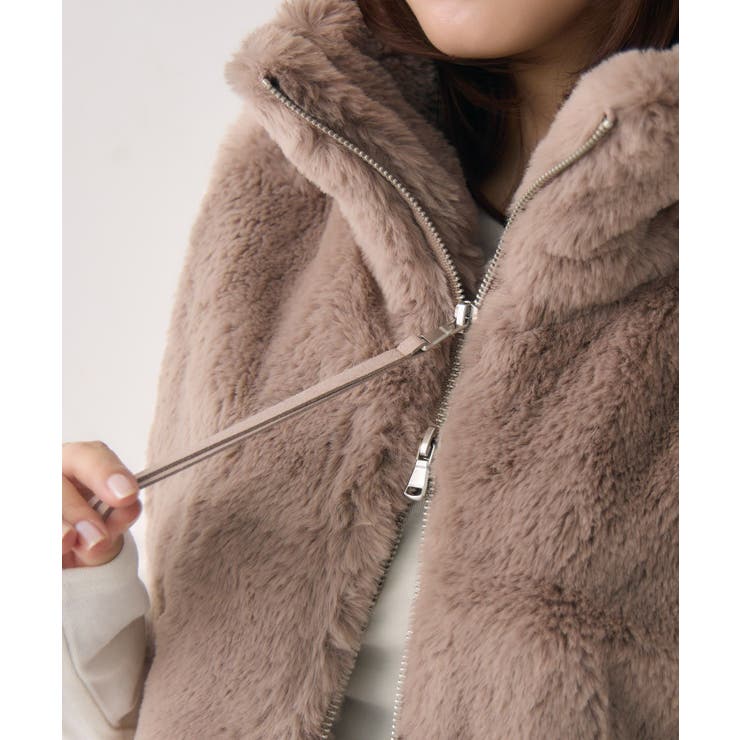 ファーショートベスト | RETRO GIRL | 詳細画像30 