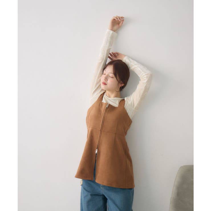 スウェードチュニックOP | RETRO GIRL | 詳細画像2 