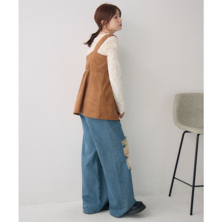 スウェードチュニックOP | RETRO GIRL | 詳細画像5 