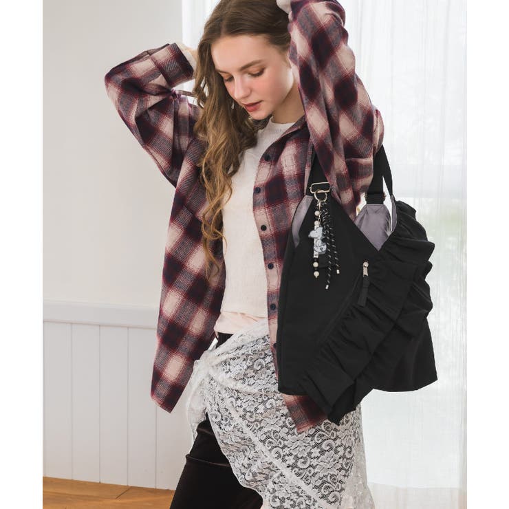 チェックフーディーBIGSH | RETRO GIRL | 詳細画像7 