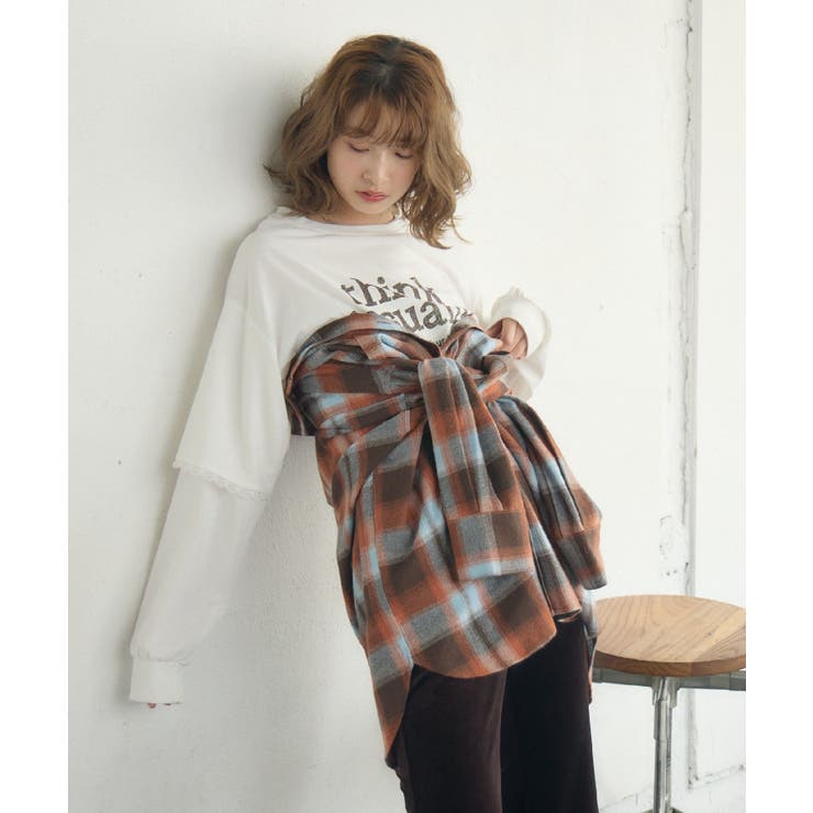 チェックBIGシャツ | RETRO GIRL | 詳細画像11 