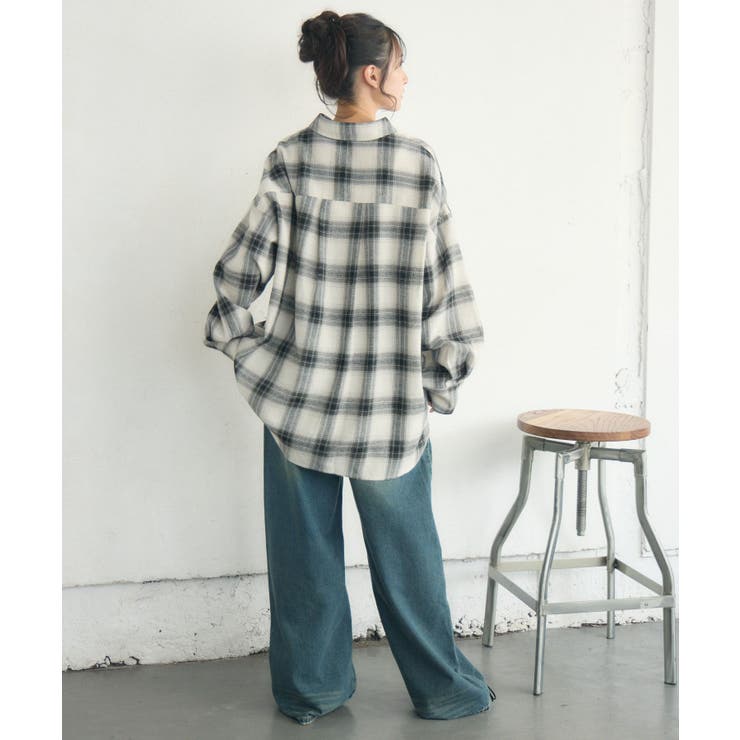 チェックBIGシャツ | RETRO GIRL | 詳細画像20 