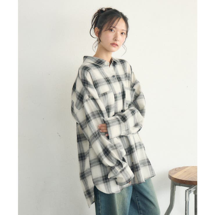 チェックBIGシャツ | RETRO GIRL | 詳細画像23 