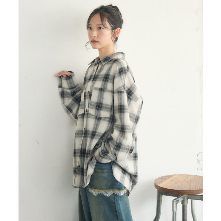 チェックBIGシャツ | RETRO GIRL | 詳細画像25 