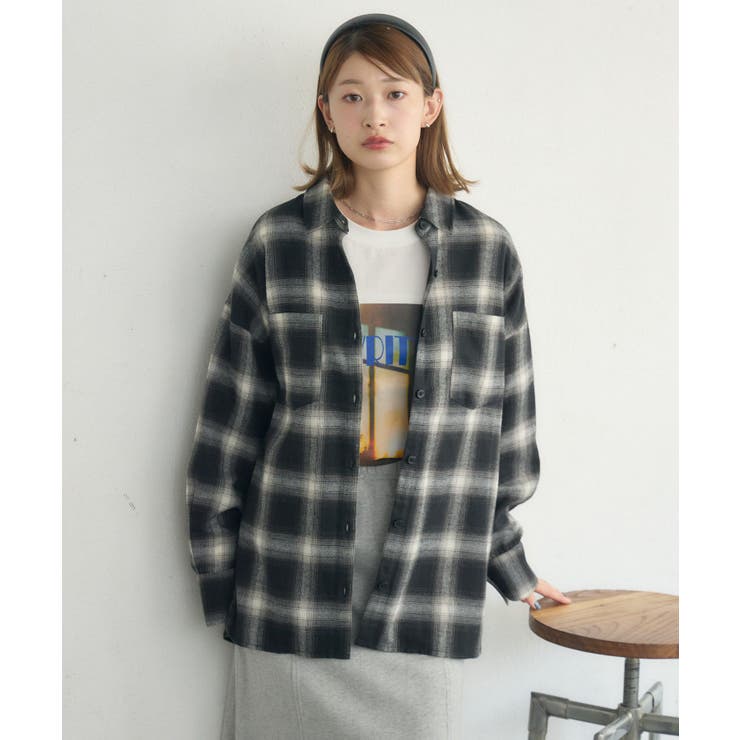 チェックBIGシャツ | RETRO GIRL | 詳細画像30 