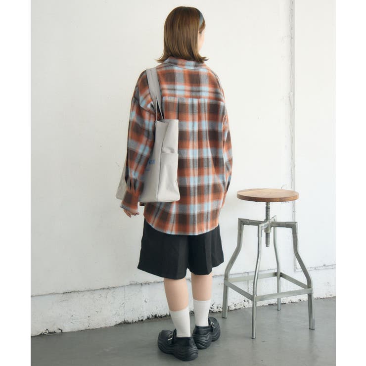チェックBIGシャツ | RETRO GIRL | 詳細画像5 