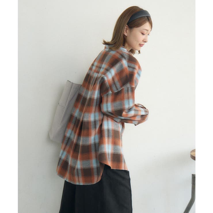 チェックBIGシャツ | RETRO GIRL | 詳細画像8 