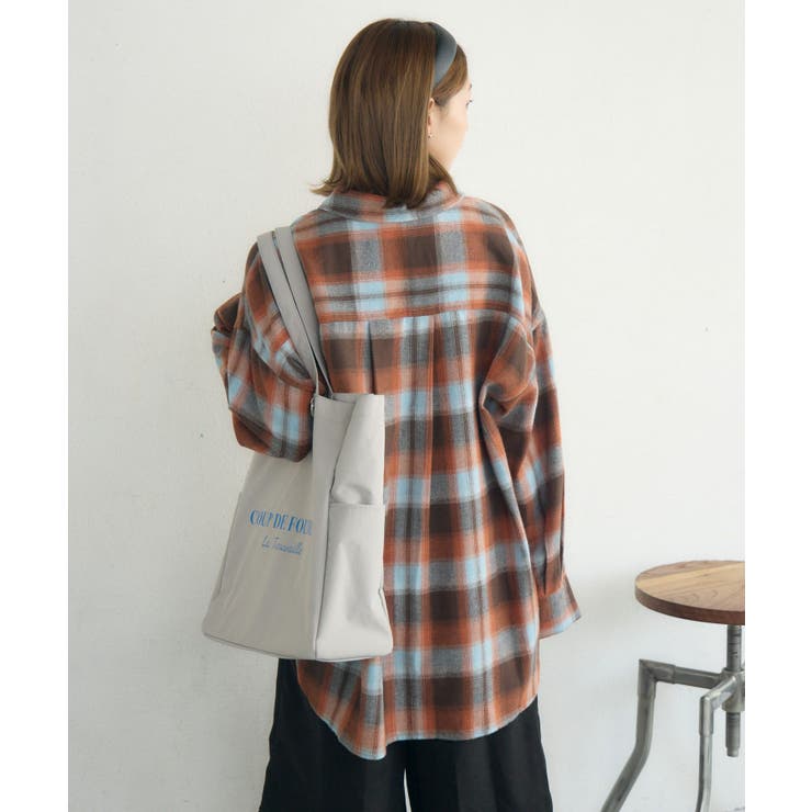 チェックBIGシャツ | RETRO GIRL | 詳細画像9 