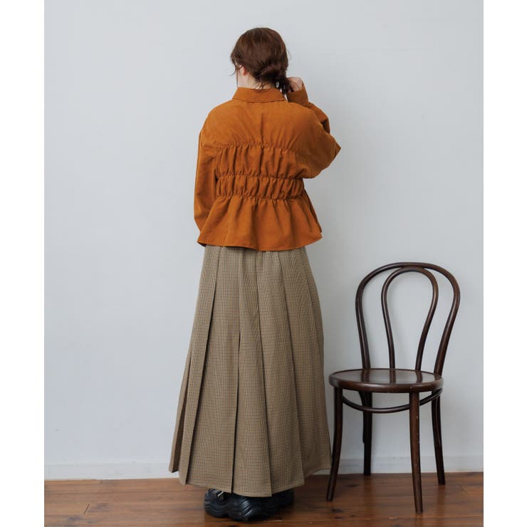 コーデュロイギャザーシャツ | RETRO GIRL | 詳細画像12 