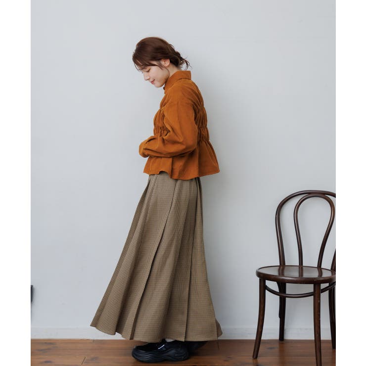 コーデュロイギャザーシャツ | RETRO GIRL | 詳細画像13 