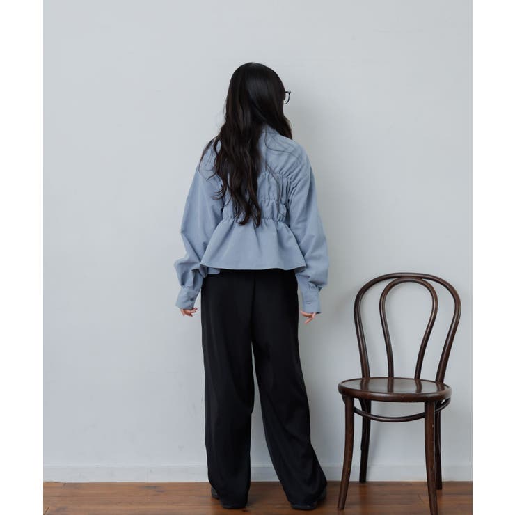 コーデュロイギャザーシャツ | RETRO GIRL | 詳細画像20 