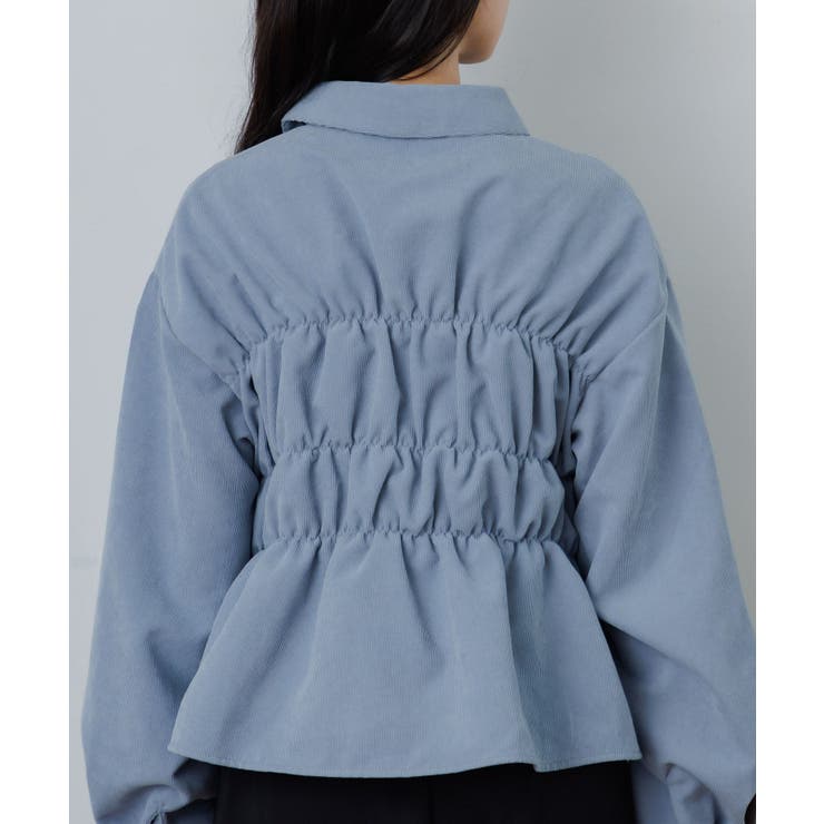 コーデュロイギャザーシャツ | RETRO GIRL | 詳細画像29 