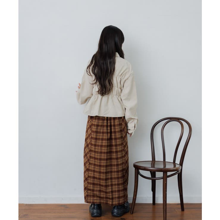 コーデュロイギャザーシャツ | RETRO GIRL | 詳細画像4 