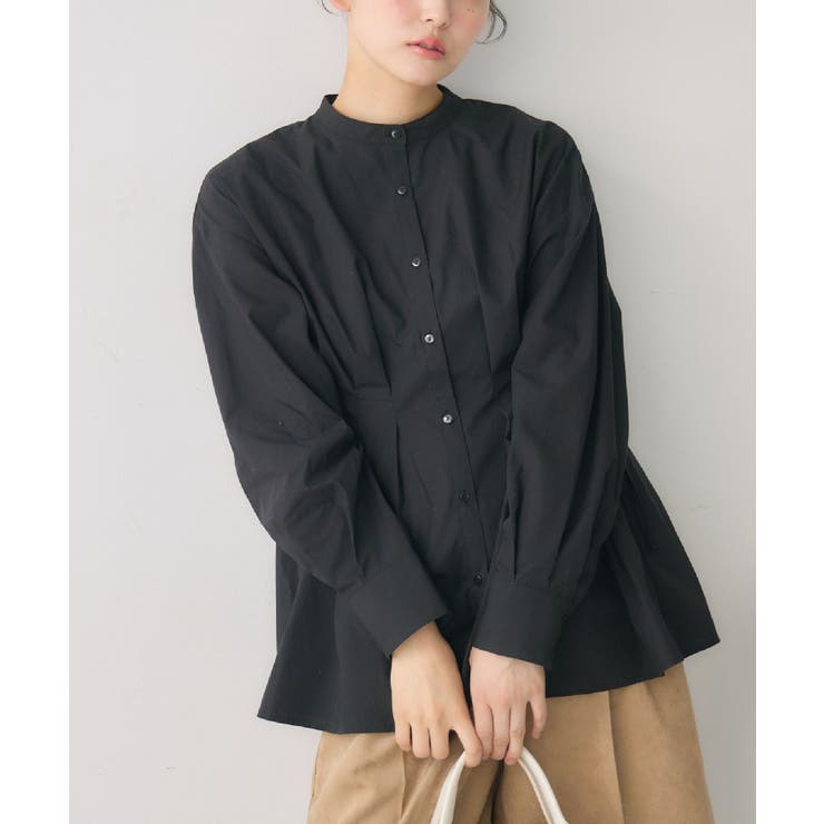 BLK1 | チュニックギャザーSH | RETRO GIRL