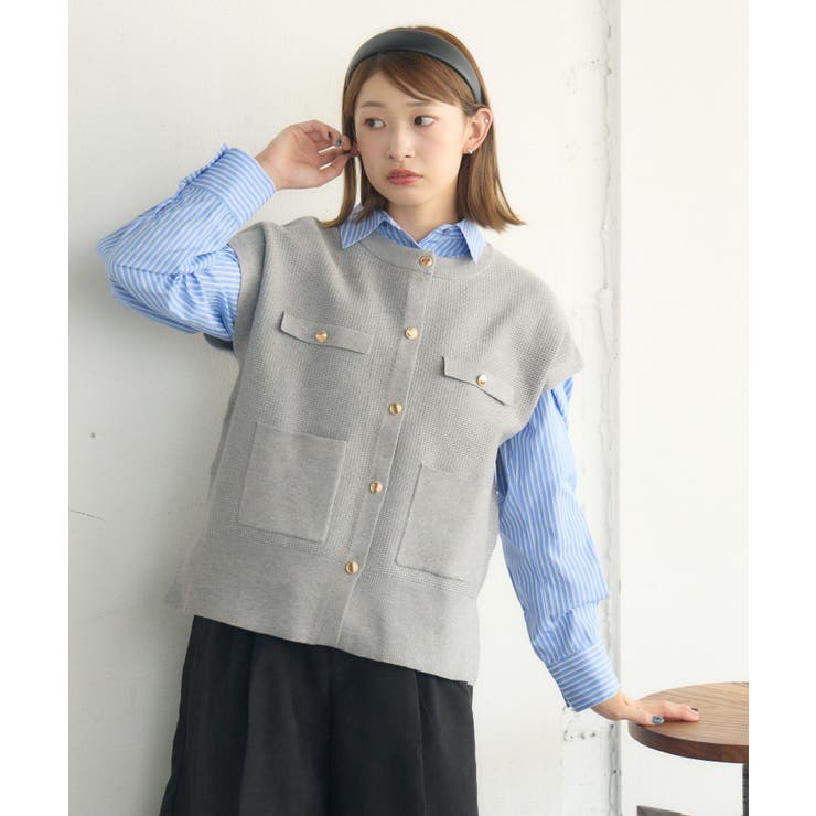 ツイードライクNTベスト | RETRO GIRL | 詳細画像8 