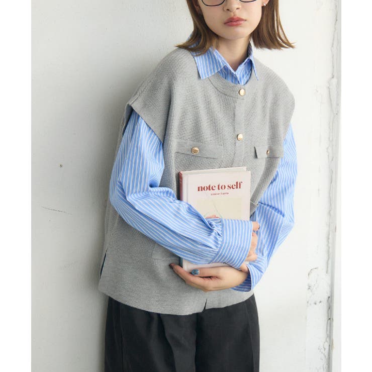 GRY0 | ツイードライクNTベスト | RETRO GIRL