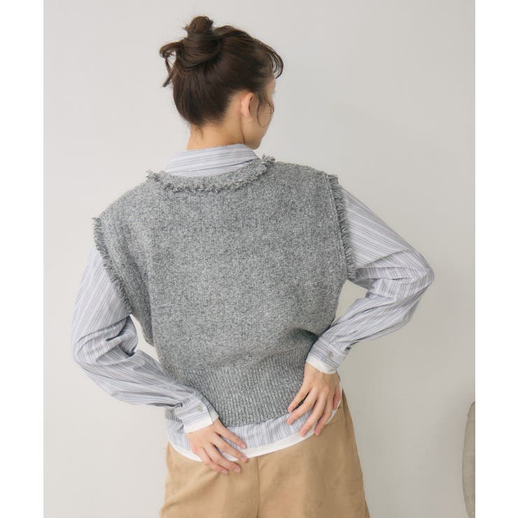 フリンジNT金釦ベスト | RETRO GIRL | 詳細画像14 