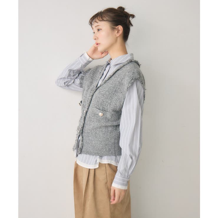 フリンジNT金釦ベスト | RETRO GIRL | 詳細画像15 