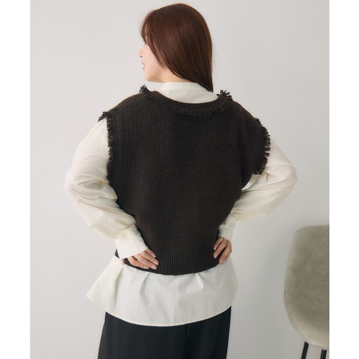 フリンジNT金釦ベスト | RETRO GIRL | 詳細画像22 