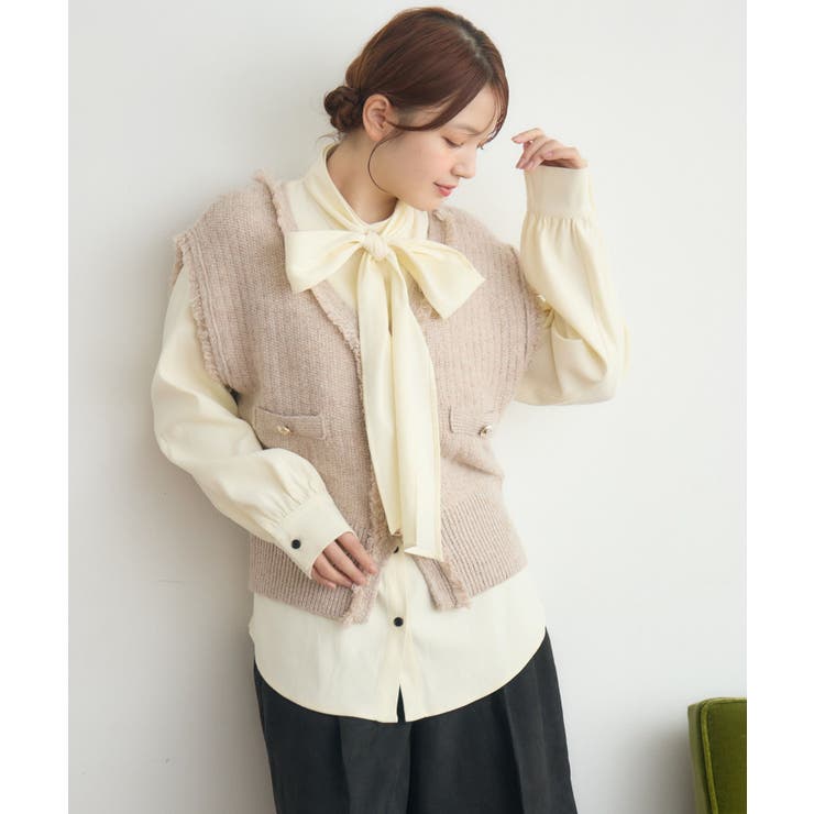 フリンジNT金釦ベスト | RETRO GIRL | 詳細画像30 