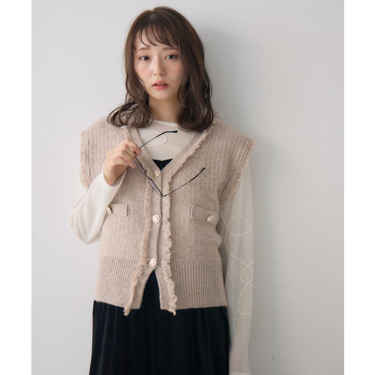 フリンジNT金釦ベスト | RETRO GIRL | 詳細画像33 