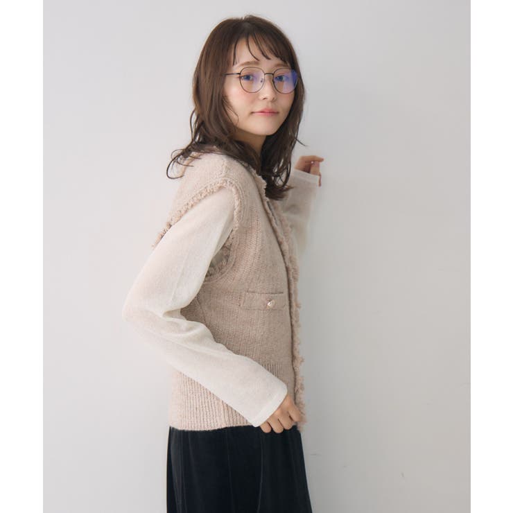 フリンジNT金釦ベスト | RETRO GIRL | 詳細画像37 