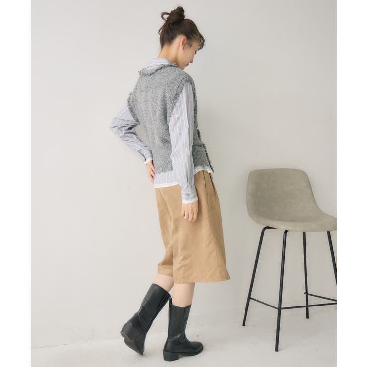 フリンジNT金釦ベスト | RETRO GIRL | 詳細画像9 