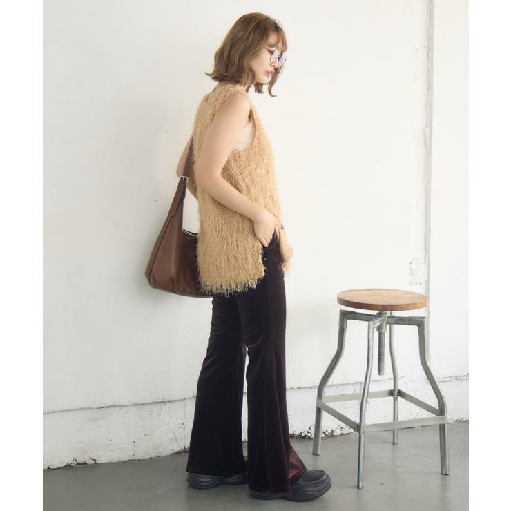 ネップフリンジベスト | RETRO GIRL | 詳細画像23 