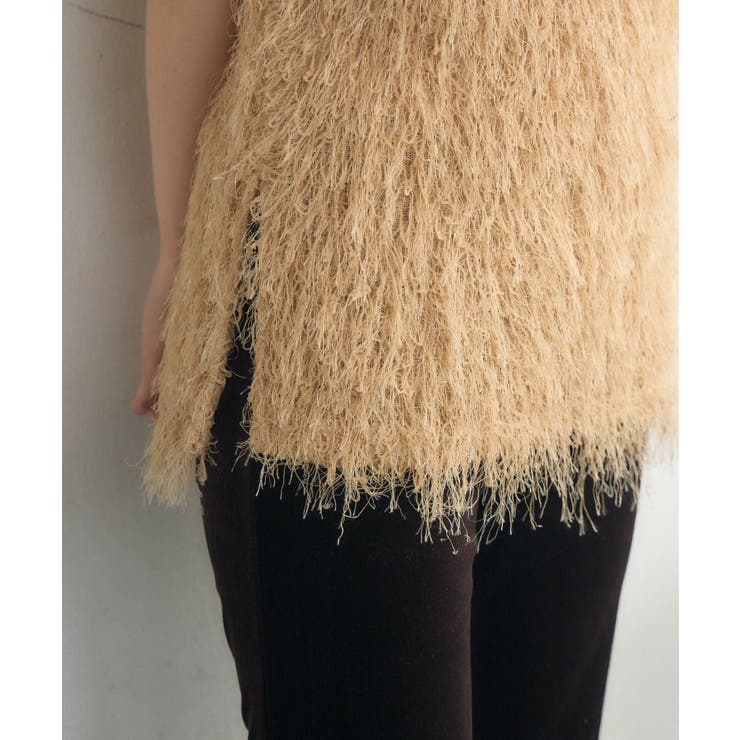 ネップフリンジベスト | RETRO GIRL | 詳細画像34 