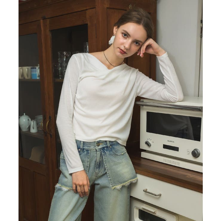 ドレープカットソー | RETRO GIRL | 詳細画像3 